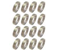 kippen 9004S2 - Transparent Multipurpose Adhesive Tape for Home, Office and School. Size: 50 m x 18 mm - Pack of 16 Rolls