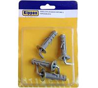Kippen 9022A2 Kit consisting of 4 Dowels for Expansion Fixing mm.12 with Short Hook