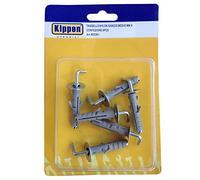 kippen 9023K1 Kit consisting of 6 Anchors for Expansion Fixing mm.9 with Medium Hook