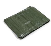 kippen Two-Tone Eyelet Tarpaulin with 90 g/m² Weight. Size (12m²), High Density Polyethylene (HDPE), Green/Blue, Taglia 3x4 (12 m²)