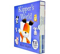 Kipper's World Collection 10 Books Box Set By Mick Inkpen (Kipper, Birthday, Beach Ball, Hide Me, New Pet, One Year With Kipper, Toybox, Snowy Day, Little Friends, Monster)
