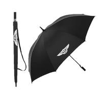 KIPPOT Large Windproof Travel Folding Umbrella, For Bentley Bingley Mulsanne Continental flying Bentayga Continental GT Car Automatic Open/Close Lightweight Portable Parasol Outdoor