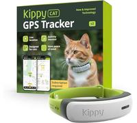 Kippy CAT V2 - GPS Cat Collar - Health & Activity Tracker - Real-Time GPS Locator for Cats - Breakaway Safety Collar - Create Virtual Fences