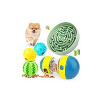 KIPRITII Enriching Slow Feeding Set for Dogs - Slow Feeder Dog Bowls & Interactive Toys with Puzzle-Based Enrichment for Smarter Eating & Busy Minds