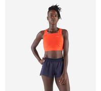 Kiprun Race 900 Méline Rollin Women's Lightweight Running Crop-top - Red