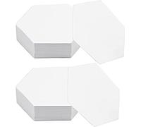 KIPTVO 200PCS Hexogon Shape Tiles, 1 Inch Quilting Hexagon Paper Templates, Patchwork Templates, Paper Piece Templates, for Quilting English Paper Piecing Templates Quilting Templates Craft