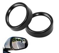KIPTVO 2Pcs Round HD Glass Blind Spot Mirror,360°Adjustable Wing Side Mirror Blindspot,Blindspot Mirrors for Car Truck,Rear View for Driving Test,Driving Instructor Accessory for Car Blindspot Safety