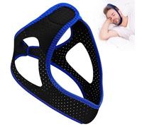 KIPTVO Anti Snoring Chin Strap, Chin Strap for Sleeping, Adjustable Airflow Jaw Strap, Adjustable Effective Stop Snoring Sleep Snore Reducing Aid, Men Women Unisex Size