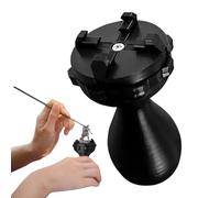 KIPTVO Painting Handle for Miniatures, Ergonomic Holder with 360° Rotation, Comfort Grip for Warhammer 40k, D&D & Model Building Figures, Black