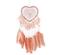 KIPTVO Pink Dream Catcher, Handmade Dream Catchers for Bedroom Wall Hanging Decorations Ornaments, Wedding GIfts, Decorations For Girls, Boys, Kids, Lovers Friends Blessing Gift