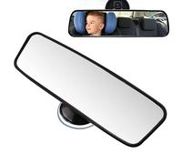 KIPTVO Rear View Mirror for Driving Test, Driving Instructor Mirror, Car Mirror Baby Rear View, Extra Second Interior Car Rearview Mirror for Instructor Examiner Passenger Learner Driver, Driving Test