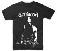 kipzzz Satyricon Until The Light Takes Us T Shirt Black XXL