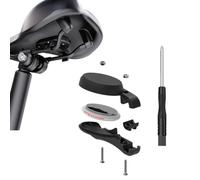 KIQAWEE Bicycle Mount for AirTag, Bicycle Holder Hidden on Saddle for Bicycle Saddle, Anti-Theft GPS Tracker Bicycle Accessories Compatible with Mountain Bikes, Road Bikes