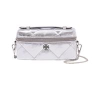 Kira Diamond Quilt East-West Shoulder Bag - female - Tory Burch - Handbags - Gray - ONE SIZE - Bags ONE SIZE