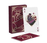 KIRA KIRA Genshin Impact DokiDoki Fontaine Poker Game - 54 Card Set, Lynette Lyney Cosplay Props Accessories for Halloween
