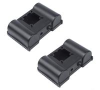 KiraKira 2PCS Plastic Capacitor Box Air Compressor Motor, Robust Junction Box Shell 220V Single-for Phase Pumps, Precise with Side Mounting Holes, Black