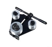 KiraKira Adjustable Brake Tube Straightening Bending, Chrome Vanadium Steel Manual Pipe Bender with T-Handle Automotive Repair, Lightweight Portable Design