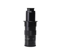 KiraKira Alloy -Mount Microscope Lens 0.7-4.5X Optical Zoom Monocular Video Camera PCB Inspection Jewelry Appraisal Device
