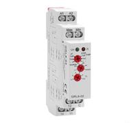 KiraKira Automatic Liquid Level Relay Switch GRL8-02, 10A Output, 0.1-10s Delay Adjustment, 24-240V Power Supply, DIN 35mm Rail Install Water Supply Drainage