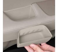 KiraKira Car for Door Storage Box XC90 2015-2026, Plastic Interior Organizer Bin, Easy Install Side Pocket Holder, Khaki Brown