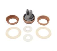 KiraKira Cast Iron for Replacement Piston and Seal Kit Model 75 Handle Pump, Leather and Seals Garden Water Hand Pump Maintenance