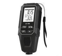 KiraKira Digital Fe NFe Coating Thickness Gauge 0-2000um for Auto for Dual Mode LCD Display(Black)
