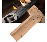 KiraKira for Compact Mitre Saw Cabinet Wood Strips, 45 and 90 Degree Cutting Jig with Clamping Feature, for Essential Hand DIY Projects