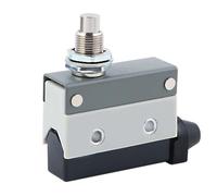 KiraKira for Heavy Duty Panel Mounted Plunger Actuator Limit Switch -7310, 250V 10 Current Industrial Machinery Safety Circuits, Metal Plastic Build, Easy Install for Compact Size
