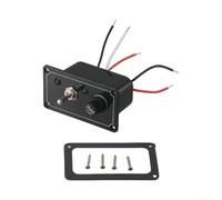 KiraKira for Marine Bilge Pump Switch Panel 3-Way DC 12V 5A, ABS Waterproof with Fuse Boat Yacht for RV for Auto