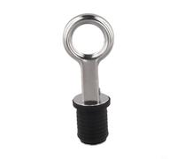 KiraKira for Marine Push-In Drain Socket 25mm 32mm, 304 for Stainless Steel Adjustable Stern Drain 3/4"" 1"" 1-1/4"" Holes, Offshore Rigging Bait Well(25mm)