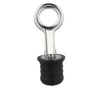KiraKira for Marine Push-In Drain Socket 25mm 32mm, 304 for Stainless Steel Adjustable Stern Drain 3/4"" 1"" 1-1/4"" Holes, Offshore Rigging Bait Well(32mm)