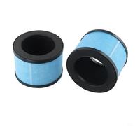 KiraKira for Replacement Filters 2-Pack for AROEVE MK06, for Kloudi DH-JH01, Intelabe EP1080, POMORON MJ001H, Activated Carbon Layer Included