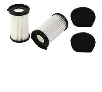 KiraKira High Efficiency Filter for Replacement SINCHER SCV06 for iwoly AKV8 Vacuums, 2 Pack with Sponges, Captures Fine Dust