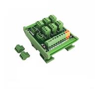 KiraKira Industrial 8-Channel Sensor Terminal Block NPN PNP for proximity Switch 3-Wire Input with Status LED and Pluggable Terminals