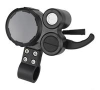 KiraKira M4 for Max Scooter Dashboard with Key, Adjustable Speed Controller, and-Play Instrument Panel for Replacement, Black