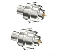 KiraKira Propane Filter F273699 for Mr Heater Buddy Portable Heaters, Brass Core Fuel Filter Element Replacement for F273701 F273702 F273703(2PCS)