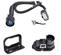 KiraKira Trailer Towing Connector Harness Kit for F-150 2009-2014, 9L3Z-15A416-for A, Includes Bracket and Cable Ties(9L3Z-15A416-A)