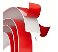 KiraKira Waterproof Self-Adhesive Corner Trim 0.5 Inch Easy Peel and Stick Internal Angle Cover for Bathroom Kitchen Renovation
