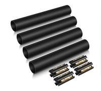 KiraKira Waterproof Underground Cable Connector Kit Direct Burial Wire Splice 14/3 8/3 UF Cables Heat Shrink Seal 60A 250V Outdoor Electrical Junction Black