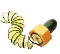 KIRALOVE Spiral courgette cutter - original gift idea - zucchini - spiralizer - vegetables - seen on tv - excellent quality bugs bunny