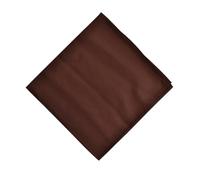 Kiran Fashion Bandana HEadband Scarf headscarf Unisex Men Woman Plain Solid Colour, Cotton Bandana Head Neck Wrist Handwrap (Chocolate)