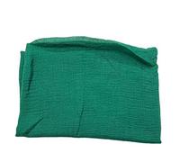Kiran Fashion Crinkle Crimp Style Cotton Viscose Soft Frayed Edges Hijab Scarf Headwrap (Green)