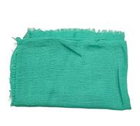 Kiran Fashion Crinkle Crimp Style Cotton Viscose Soft Frayed Edges Hijab Scarf Headwrap (Sunny Green)