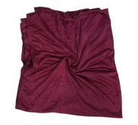 Kiran Fashion Luxury DOUBLE STITCHED Folded Edges JERSEY Hijab Scarf Shawl Plain Stretchy Wrap (Maroon)