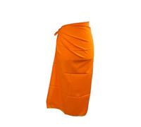 Kiran Fashion New 100% COTTON Premium Sarong Beach Pool cover up Light weight Scarf Wrap holidays (Orange, One Size)