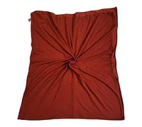 Kiran Fashion Premium Super Stretch Thick Jersey Lycra Scarf Hijab Wrap (Burnt Orange)