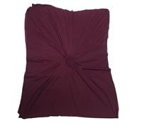 Kiran Fashion Premium Super Stretch Thick Jersey Lycra Scarf Hijab Wrap (Plum)