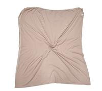 Kiran Fashion Premium Super Stretch Thick Jersey Lycra Scarf Hijab Wrap (Rose Ivory)