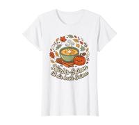 Kirbis-Saison ist die Beste Saison Pumpkin Soup Fall Season Value Graphic T-Shirt, Women, White, XS