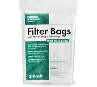 Kirby 205814 Micron Magic HEPA Filter Plus Bag, Polypropy, White/Opulent Garden, 2